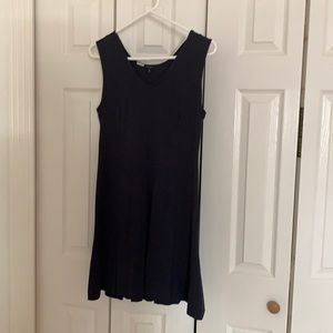 Theory Navy Knit Dress